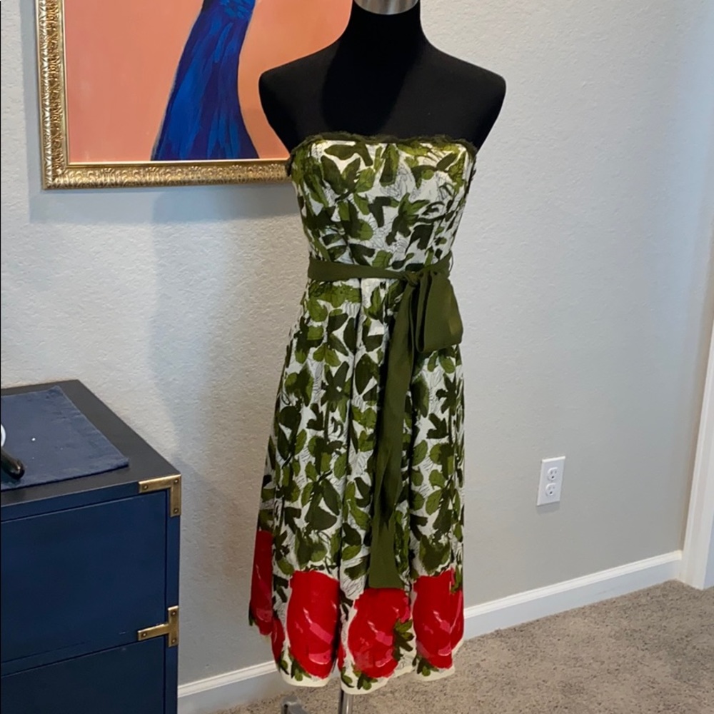 Anthropologie We Love Vera Berry Months Dress